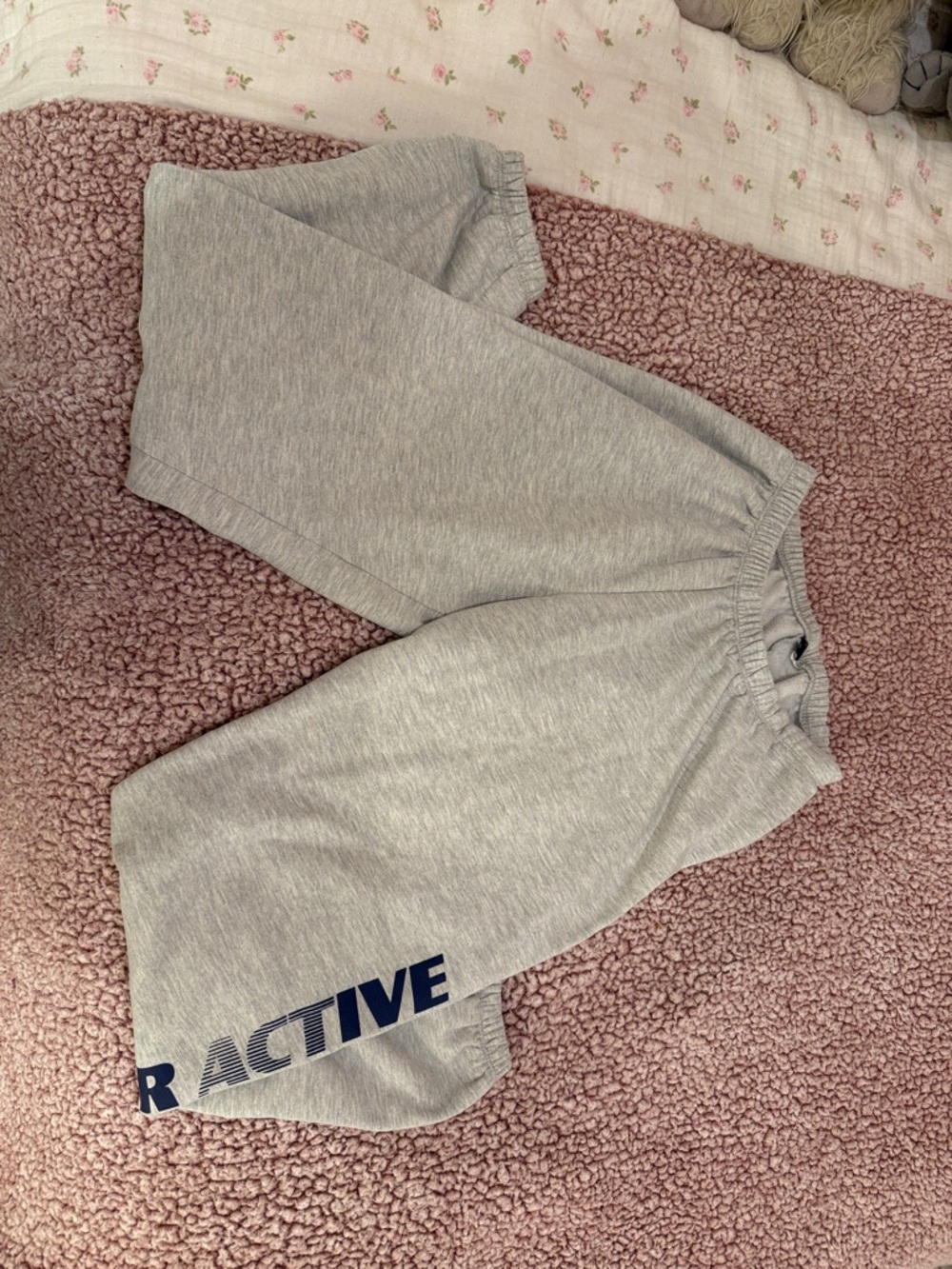 Oner Active Gray Shorts with Navy 'ACTIVE' Accent